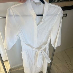 3.1 Phillip Lim White Cotton Dress size 6